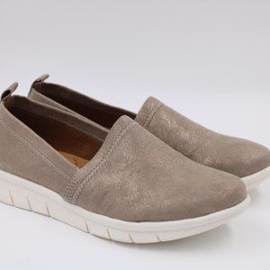 Euro Soft - Gold Glitter Light Brown/Grey Loafers NWOT (No Box) Size: 7M